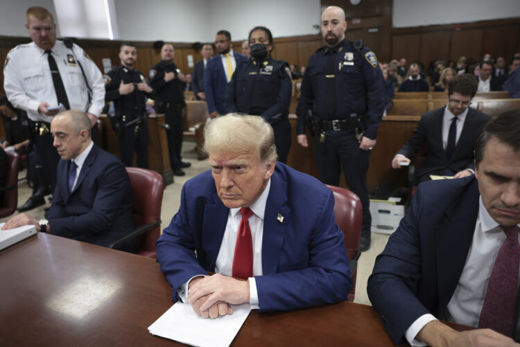 Trump fined $1,000 for gag order violation in hush money case as judge warns of possible jail time